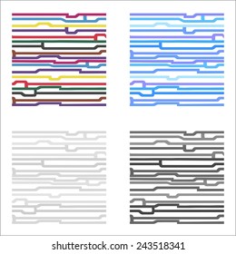 seamless texture from colorful lines - abstract background