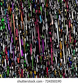 Seamless texture with colorful splotches. Abstract vector background for web page, banners, fabric, home decor, wrapping 