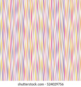 Seamless texture - colorful stripes and lines. Vector illustration.