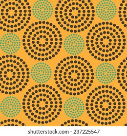 Seamless texture with a concentric pattern