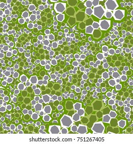 Seamless texture. It consists of colored angular elements. Reminds the marble structure. Fashionable camouflage.