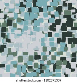 Seamless. The texture consists of multi-colored spots. The pattern is made of elements of a four-sided shape. Camouflage is intended for fashion adepts.