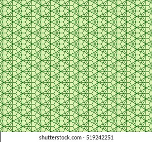 Seamless texture of cube. Optical illusion. Vector illustration. Blue color