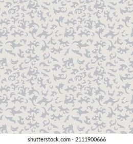Seamless texture of curtains with a frosty pattern for computer games, backgrounds, fabrics, textiles, wallpaper and ceramics. Vector pattern.