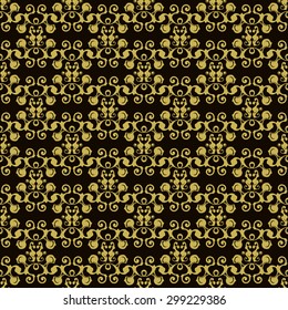 seamless texture of the curve decorative pattern