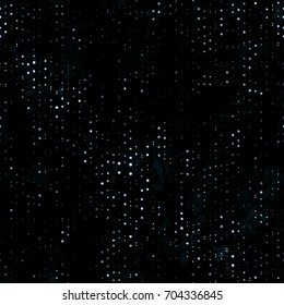 Seamless texture. Dark pattern with light dots. Abstract vector background for web page, banners, fabric, home decor, wrapping