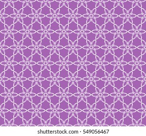 Seamless texture of different floral elements. vector illustration. For the design, printing, wallpaper