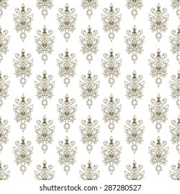 seamless texture with doodle pattern. vintage background