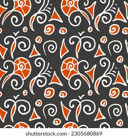 
Seamless texture, drawn by hand.