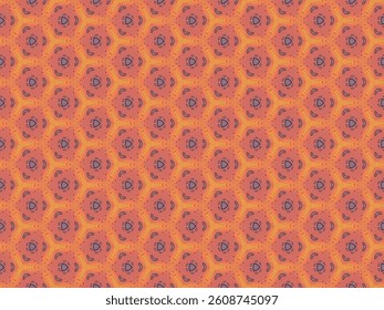 Seamless Texture Endless Cloth Decoration Interior Shape Textile Art Fashion Fabric Visual Template Background Wallpaper Luxury Perspective Geometric Digital Design Graphic Tile Symmetric Pattern.