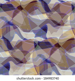 seamless texture (EPS 8) america ancient background wallpaper brown, blue cubism impressionism decoration
