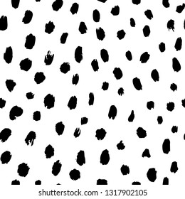 Seamless texture with exotic leopard ink print. Abstract modern pattern can be used for wallpaper, pattern fills, web page background, surface textures, printing on textiles.