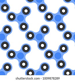 Seamless texture. Fashionable spinners.