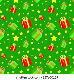 Seamless texture festive