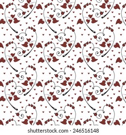 Seamless Texture - a Field of Flowers