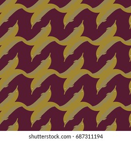 Seamless texture with a flock of dolphins under water, illustration for background