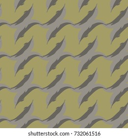 Seamless texture with a flock of dolphins under water, illustration for background