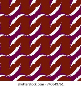 Seamless texture with a flock of dolphins under water, illustration for background
