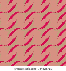 Seamless texture with a flock of dolphins under water, illustration for background