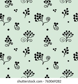 seamless texture with floral background, wallpaper
