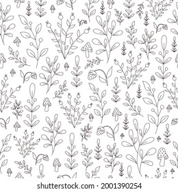 seamless texture with floral design