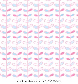 Seamless Texture with floral element. Ethnic style.