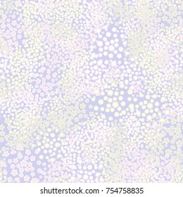 Seamless texture. Floral fireworks of 5 colors. Glamorous camouflage. Pattern for 3d modeling, design, wallpapers and textiles.