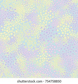 Seamless texture. Floral fireworks of 5 colors. Glamorous camouflage. Pattern for 3d modeling, design, wallpapers and textiles.