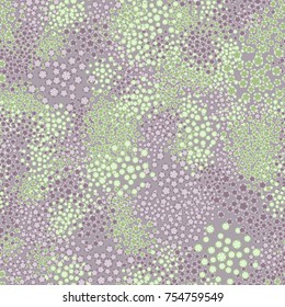 Seamless texture. Floral fireworks of 5 colors. Glamorous camouflage. Pattern for 3d modeling, design, wallpapers and textiles.
