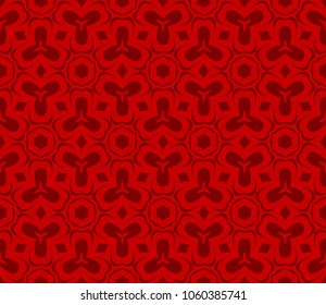 Seamless texture of floral ornament. Vector illustration. For the interior design, printing, web and textile, floral symbol