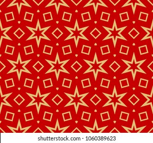 Seamless texture of floral ornament. Vector illustration. For the interior design, printing, web and textile, floral symbol