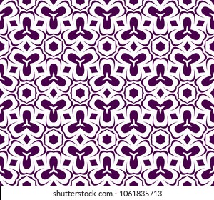 Seamless texture of floral ornament. Vector illustration. For the interior design, printing, web and floral textile.