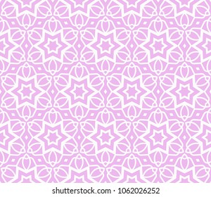 Seamless texture of floral ornament. Vector illustration. For the interior design, printing, web and textile, floral symbol