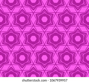 Seamless texture of floral ornament. Vector illustration. For the interior design, printing, web and textile