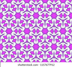 Seamless texture of floral ornament. Vector illustration. For the interior design, printing, web and textile.