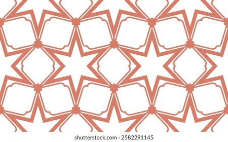 Seamless texture of floral ornament. Vector illustration. For the interior design, printing, web and textile