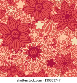 Seamless texture with flowers