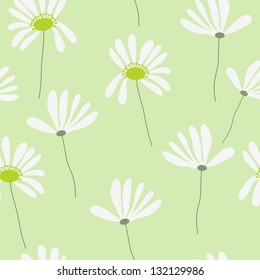 Seamless texture with flowers