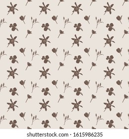 seamless texture from flowers for designs