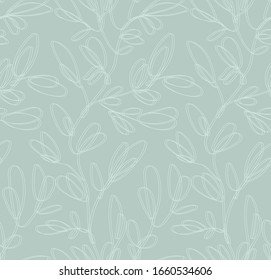 Seamless texture with flowers. Endless floral delicate pattern for fabric