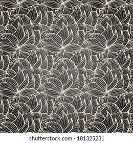 Seamless texture with flowers. Endless floral pattern. Can be used for wallpaper, pattern, backdrop, surface textures. Full color seamless floral background