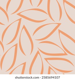 Seamless texture with flowers and leaves