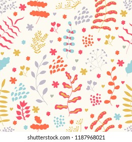 Seamless texture with flowers, Seamless pattern can be used for wallpaper, pattern fills, web page background,surface textures.
