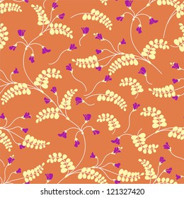 Seamless texture with flowers.Seamless pattern can be used for wallpaper, pattern fills, web page background,surface textures