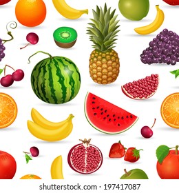 seamless texture of fruit