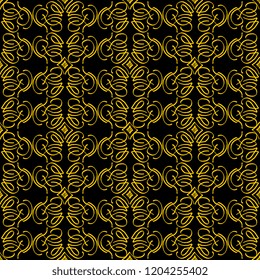 Seamless texture of geometric, floral ornament. decorative square background with hand drawn Indonesian tribal ornament. Vector illustration. Ready for textile design, fabric, and interior design.