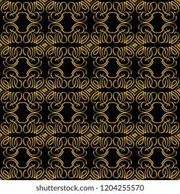 Seamless texture of geometric, floral ornament. decorative square background with hand drawn Indonesian tribal ornament. Vector illustration. Ready for textile design, fabric, and interior design.