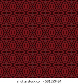 Seamless texture of geometric, floral ornament. decorative square background. Vector illustration. For the interior design, printing, web and textile design, fabric, invitation.