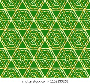 Seamless texture of geometric ornament. Vector illustration. For the interior design, printing, web and textile.