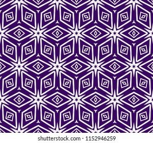 Seamless texture of geometric ornament. Vector illustration. For the interior design, printing, web and textile.